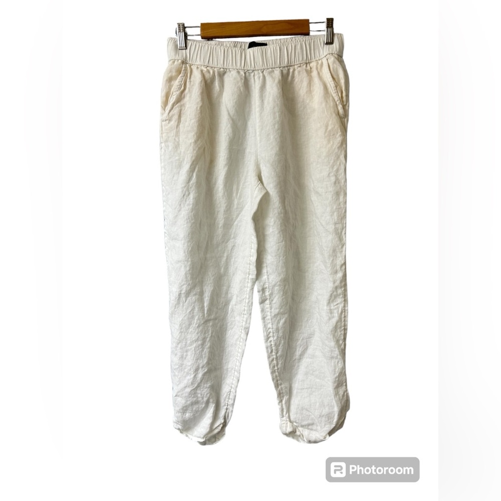 Rachael Roy 100% Linen Pants M